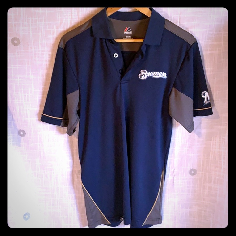 Men’s Small Milwaukee Brewers Polo